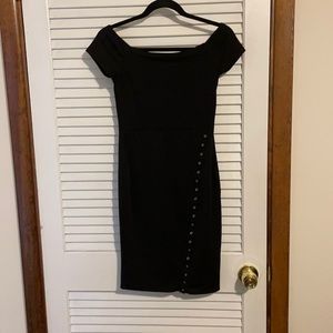 NEM fashion black dress